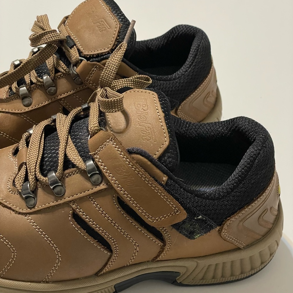 Orthofeet BioFit Shreveport Mens Size 8.5 W Brown Leather Orthopedic Shoes - Picture 8 of 12
